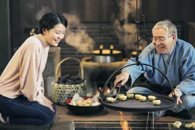 【界 アルプス】囲炉裏での過ごし方