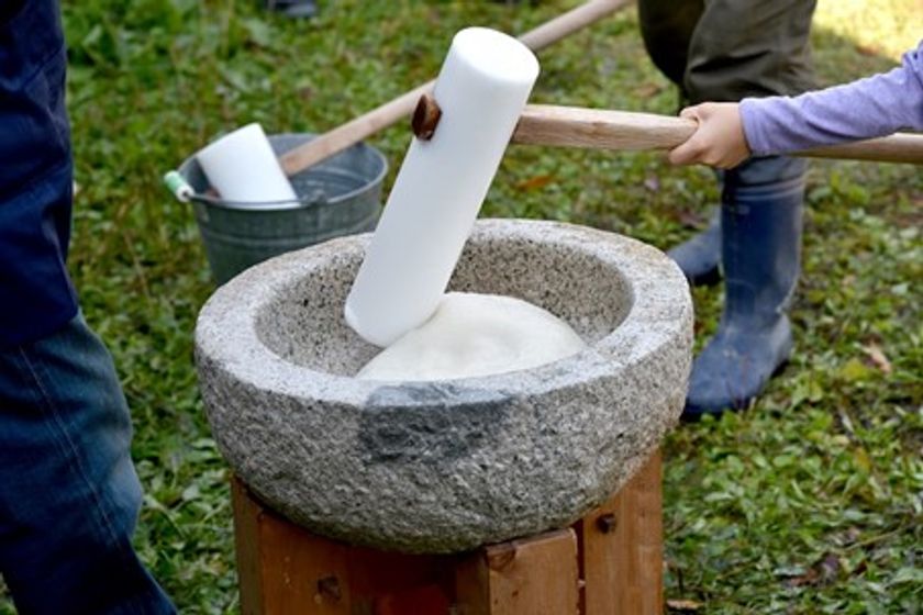 有機野菜の「ビオ・マルシェの宅配」 、
「大阪・能勢リサーチファームで
もちつき体験イベント」を開催