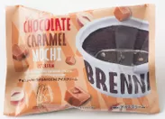 「マックス ブレナー　チョコレートキャラメルMOCHIアイスクリーム」パッケージ