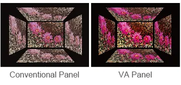 178°／178°の広視野角・ハイコントラストを実現