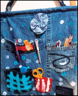 画像3_デニムおかたづけポケット