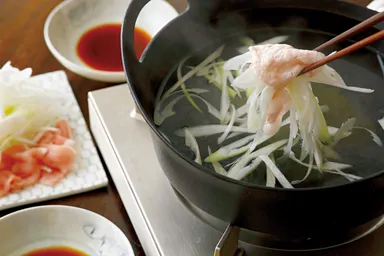 ねぎのシンプル豚しゃぶ