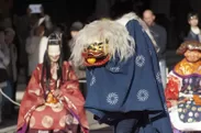 新春イベント　獅子舞(2018年の様子)