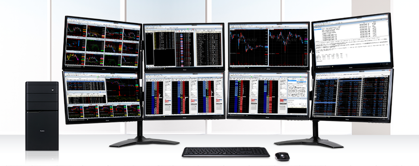 ご自宅でのオンライントレードを快適に！
マネックス証券株式会社と共同企画
「トレードステーション」に対応した『トレステPC』を発売！