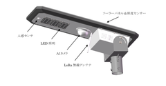 電源、ネットワーク工事不要のAIカメラ付きLED防犯街路灯「AIマキビシカメラ＆アルカス防犯・街路灯」を11月30日に発売～災害時などの照明確保や子ども・高齢者の見守りにも利用可能～