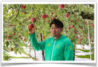 秋田県横手市りんご生産者(2)