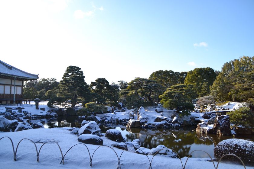 「二条城年末年始庭園公開」について