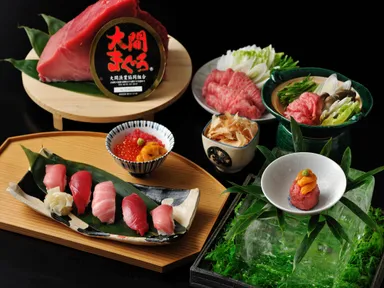 【界 津軽】秋冬特別会席_大間の鮪づくし