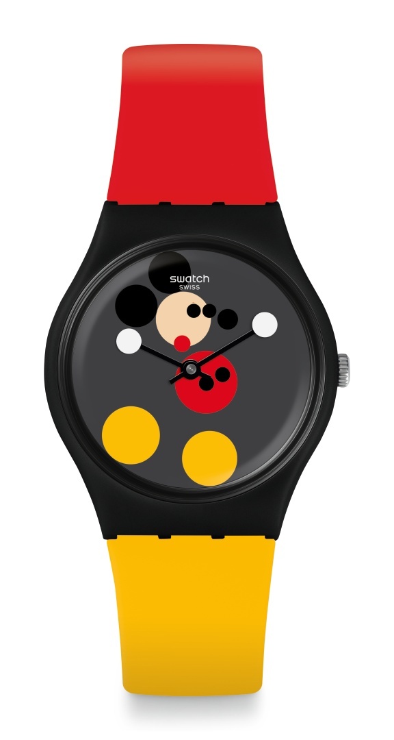 Swatch New Gent MIRROR SPOT MICKEY MOUSE
