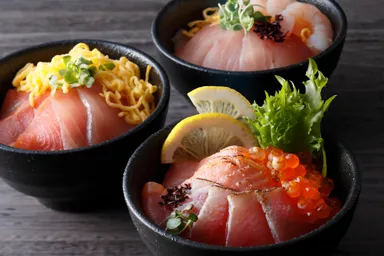 【Dinner】 炙り勝手海鮮丼