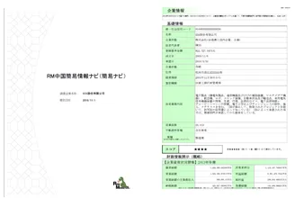 レポートサンプル