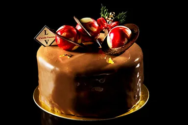 プラネット～セロリとヘーゼルナッツのチョコレートムース～