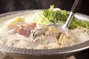 「牡蠣のクラムチャウダー鍋」