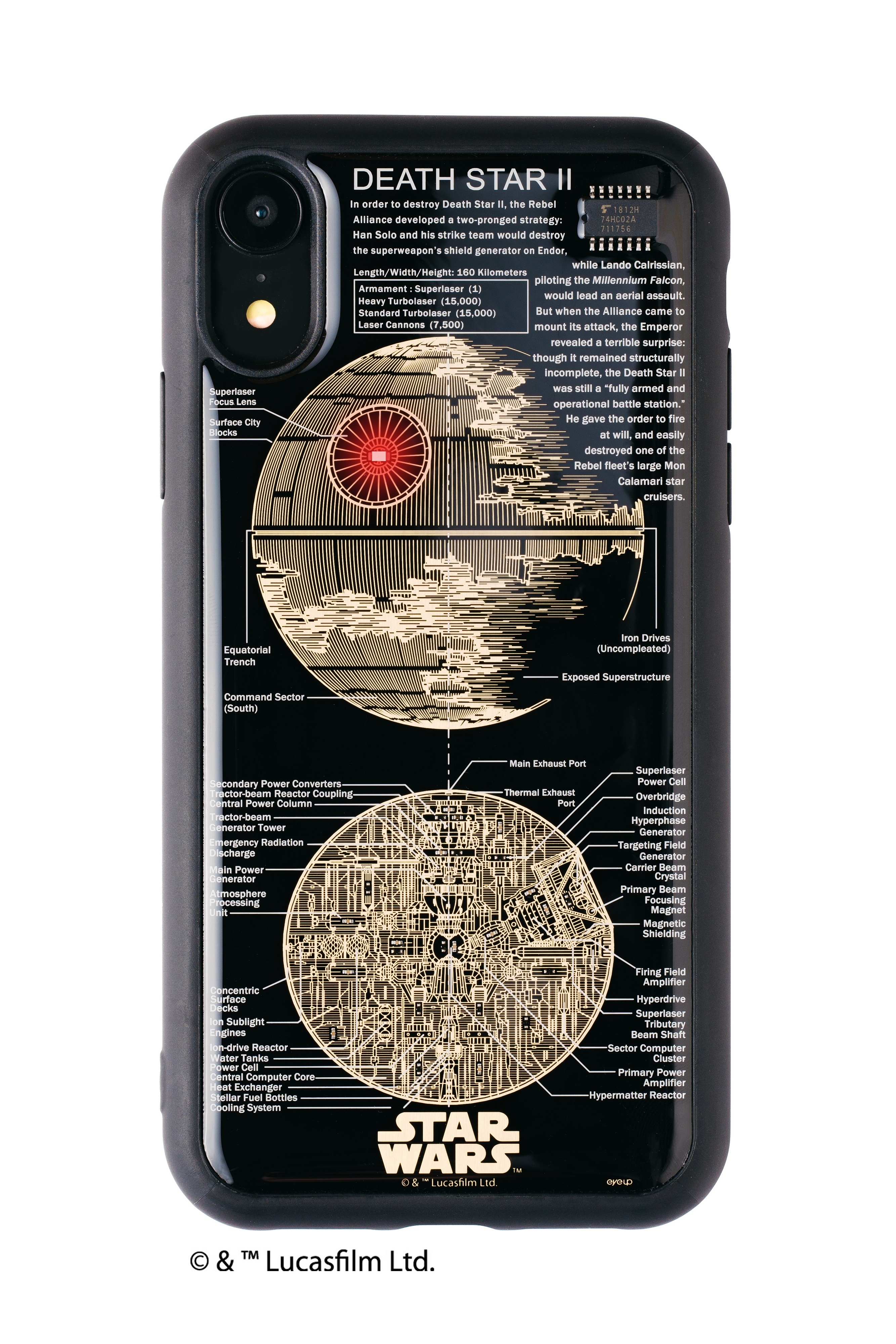 電池無しでledが光るギミックを搭載 スター ウォーズの X Wing Tm などが基板アートで描かれたiphone最新機種対応ケースが登場 日本限定商品 株式会社電子技販のプレスリリース