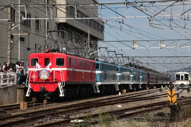 2012年10月　EL5重連の様子