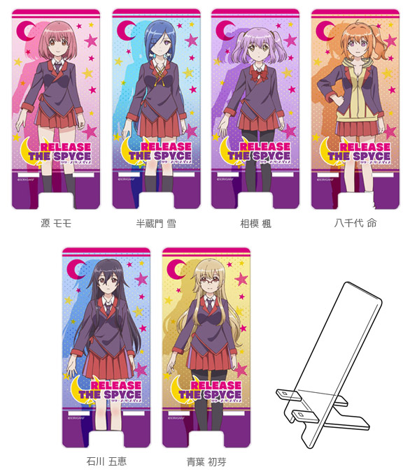 アニメ リリース ザ スパイス のキャラを印刷した手帳型スマホケースやiphoneケース など6種29製品が新登場 ハクバ写真産業株式会社のプレスリリース