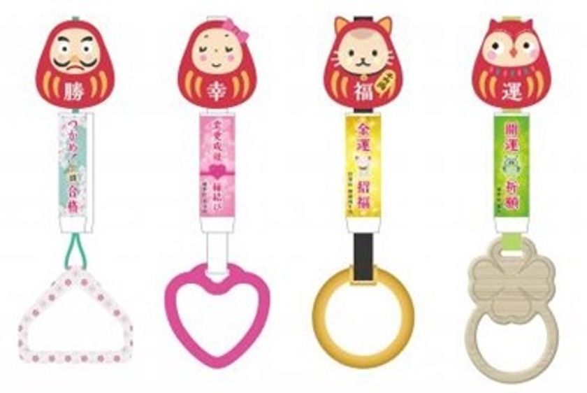 つかめばラッキーがやってくる！？
「幸せを運ぶ、きんてつの吊り革」