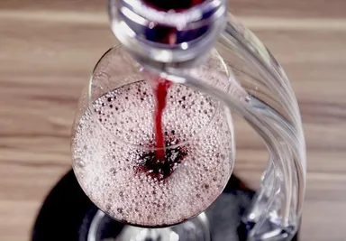 気泡の量がすべてを物語る