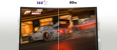 高速リフレッシュレート144Hz