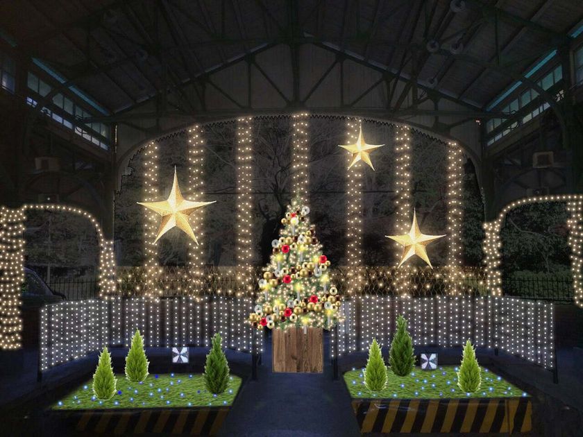 八瀬比叡山口駅をイルミネーションで
装飾「Illumi-station」 を開催します