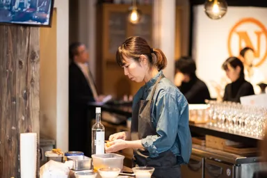 中村樹里子さん　Kabiにて