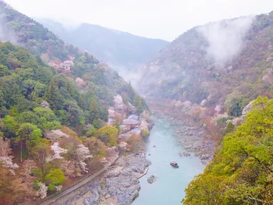 【星のや京都】春霞の嵐山