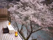 【星のや京都】夜桜ディナー(３)
