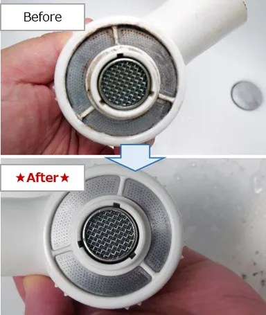 シャワーヘッド洗浄方法