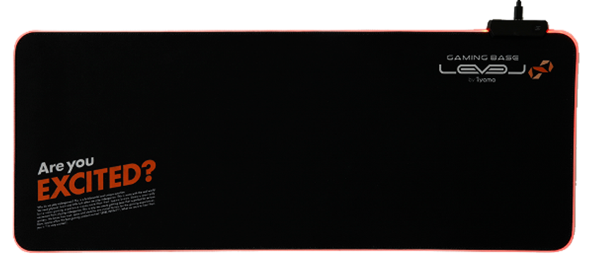 iiyama PC「LEVEL∞（レベル インフィニティ）」より
オリジナル大判ゲーミングマウスパッドを販売開始