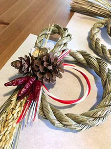 ワークショップ しめ縄