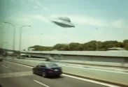 動画投稿例)おもしろ＆びっくり動画 UFO出現