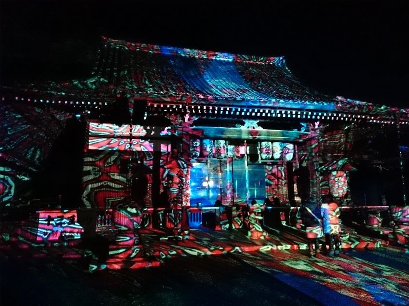 京都・嵐山花灯路2018 協賛事業
デジタルカケジク in 嵐山・法輪寺