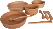 幼児向け木製食器セット　GRANDeK SUNSHINE(9点セット)