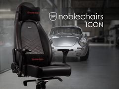 ドイツnoblechairs、鮮烈なレッドカラーが際立つデスクチェア「noblechairs ICON レッド」をJust MyShopで限定発売