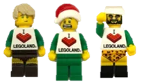 I love LEGOLANDミニフィグパーツ