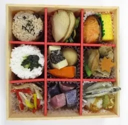 まるごと弁当(店舗の6産地の食材を使用したコラボ弁当)