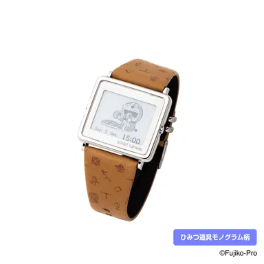 デジタル腕時計　ひみつ道具モノグラム柄(2)