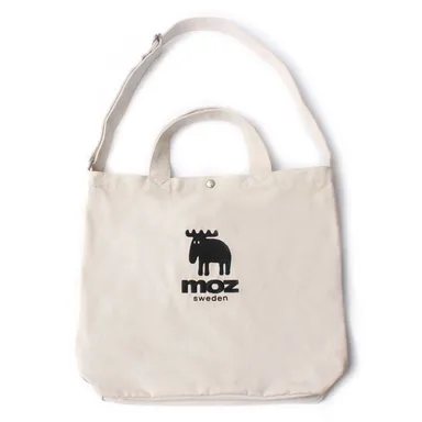 moz(モズ) 2WAY帆布ショルダートート ZZHC-01(キナリ)