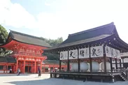 吉川壽一作品イメージ(下鴨神社)　※2017年開催時の様子