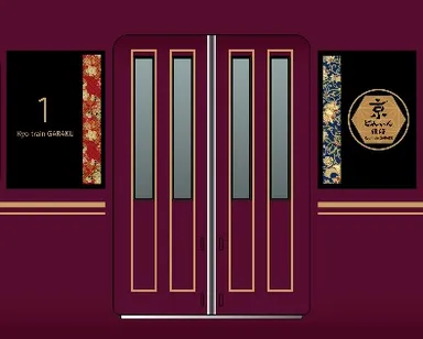 ドア横のデザインイメージ