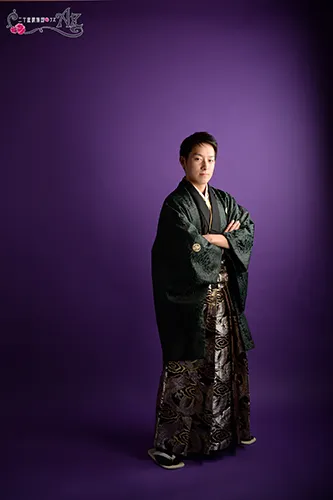 男性成人もカッコよく