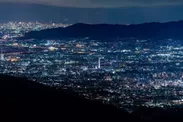 比叡山から望む夜景2