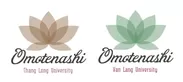 OMOTENASHIプロジェクトのロゴ(左：タンロン大学　右：ヴァンラン大学)