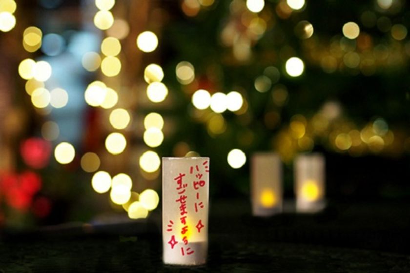 ～ 一万人の願いをカタチに～
「てんしば灯り絵」を開催します！