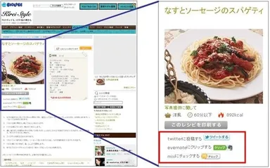 【お料理レシピ詳細ページ】