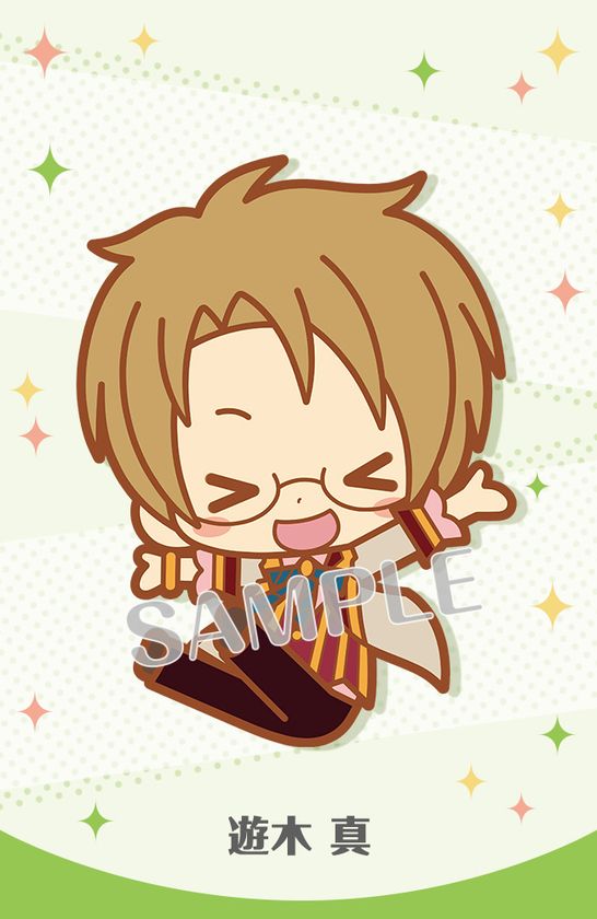 『あんさんぶるスターズ！』のかわいいデフォルメイラストを使用した
ラバーストラップの第3弾！