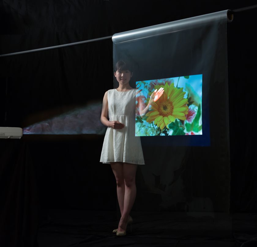 スクリーン用透明フィルムKALEIDO SCREEN（R）
飛散防止機能付きフロントタイプの販売開始について
