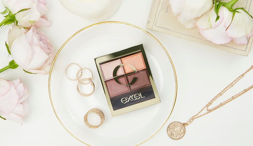 【2019年2月19日】メイクアップブランド
『エクセル』から、絶妙なブラウンベースの4色で
大人な目元を演出するアイシャドウ
「スキニーリッチシャドウ」春の限定色 発売