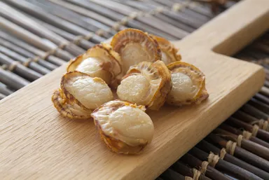 ほたて一夜ぼし　盛り付けイメージ