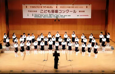 点灯式出演者(東陽小学校金管バンド)
